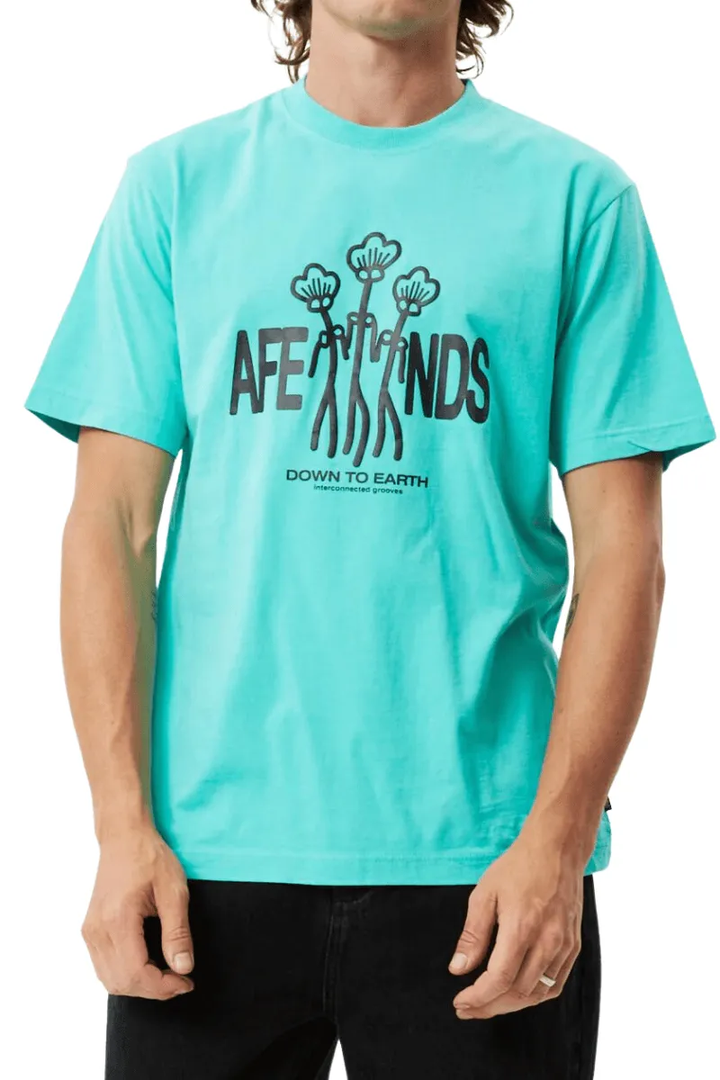 Jade Grooves Recycled Retro Fit Tee