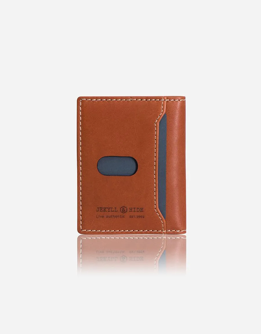 Jekyll & Hide Roma Slim Bifold Card Holder Tan