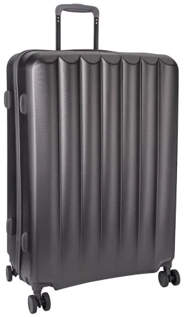 Jo Borkett Gatsby Large 4 Wheel Trolley Case | Charcoal