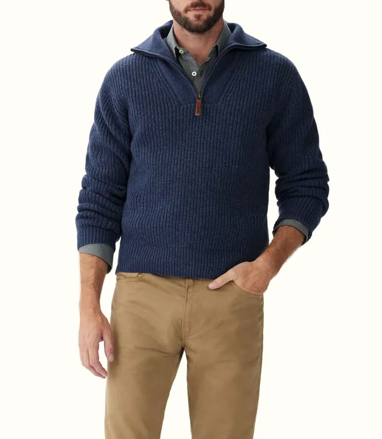 Kapunda Sweater - Dark Indigo