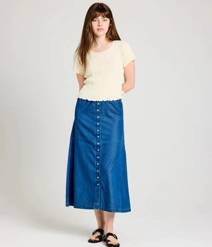 Known Supply - Willow Skirt | Chambray