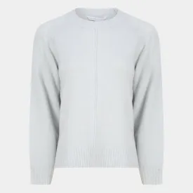 Ladies Bubble Cuff Jumper Silver