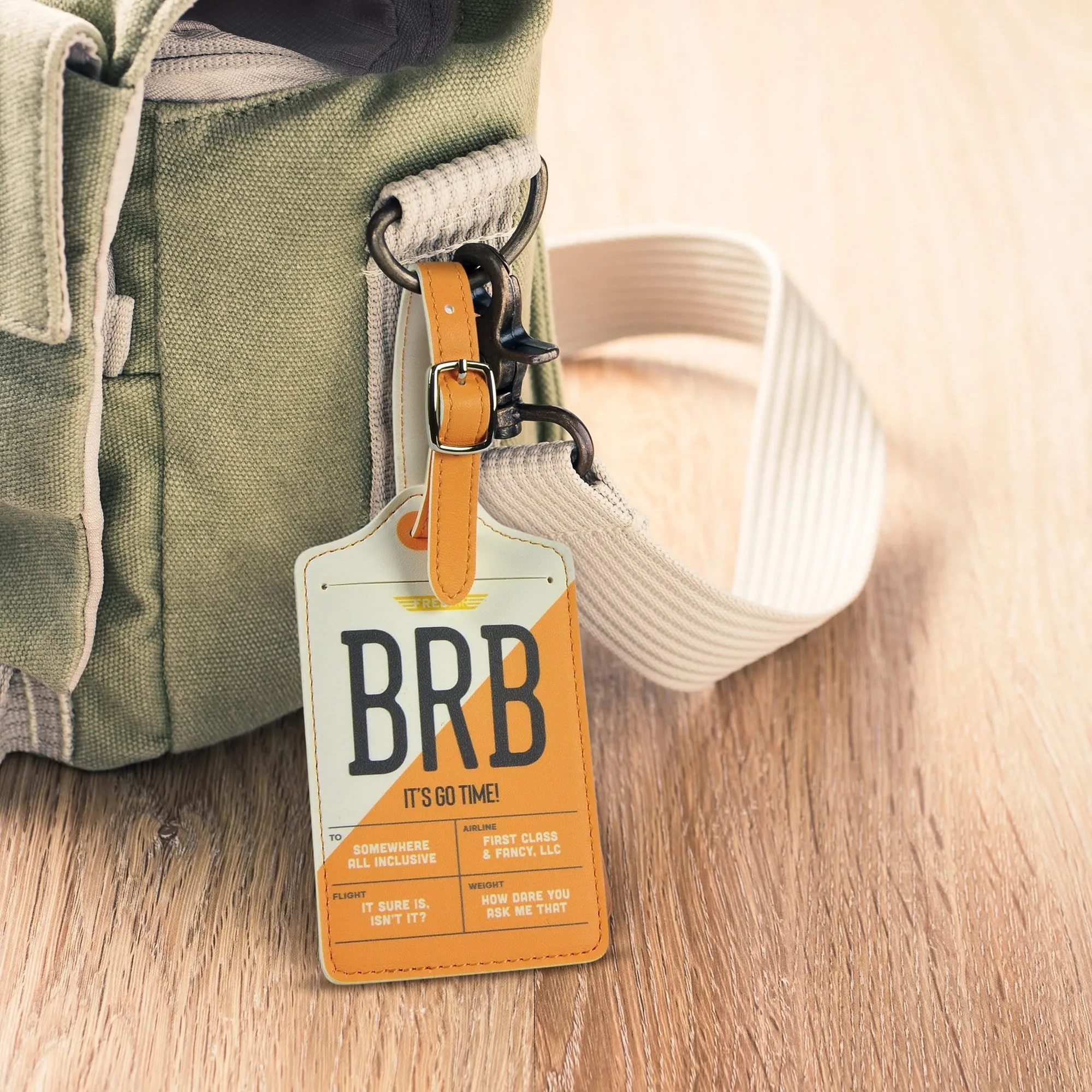 LUGGAGE TAG: BRB