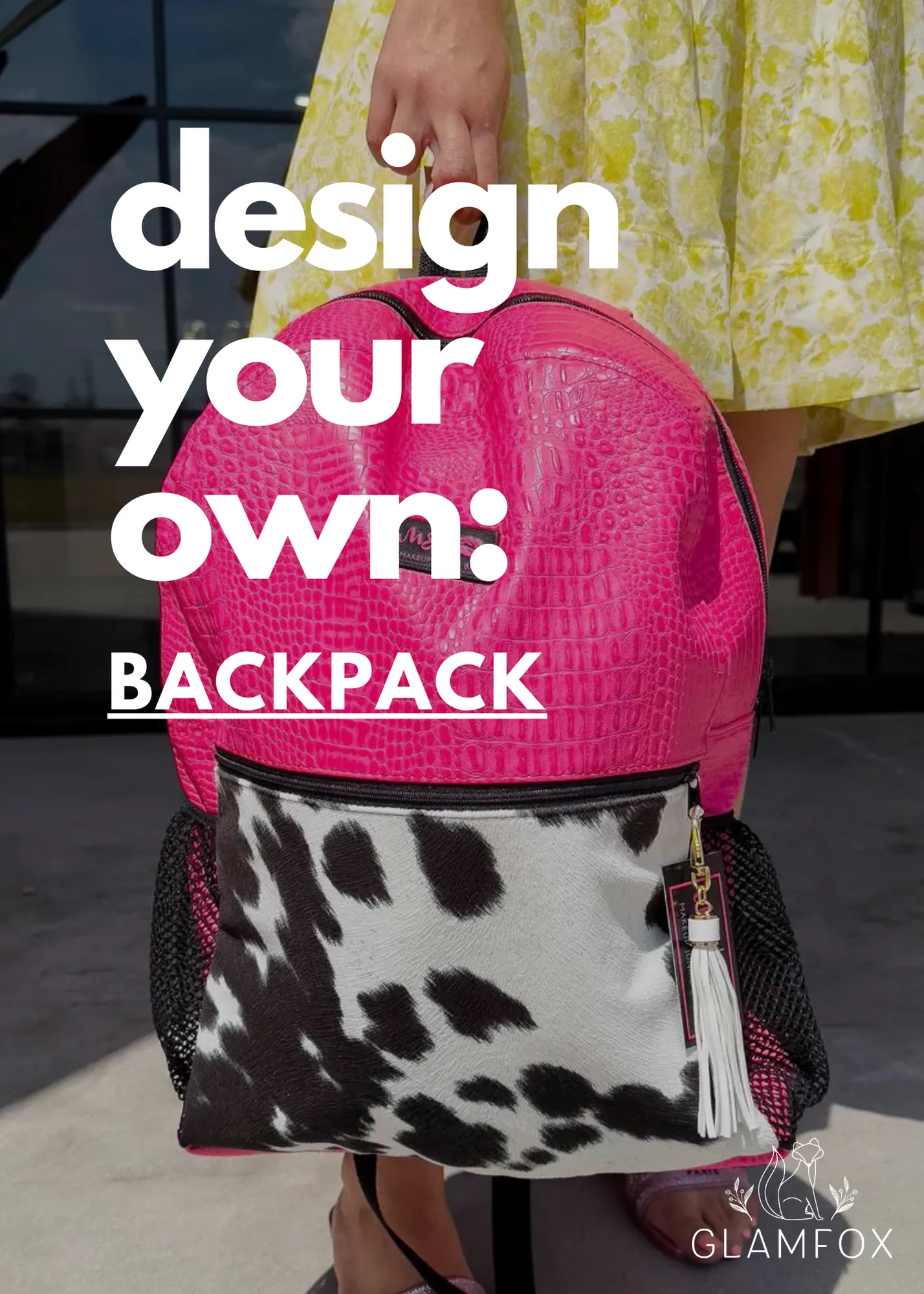 Makeup Junkie: Design-A-Bag - BACKPACK [Pre-Order]