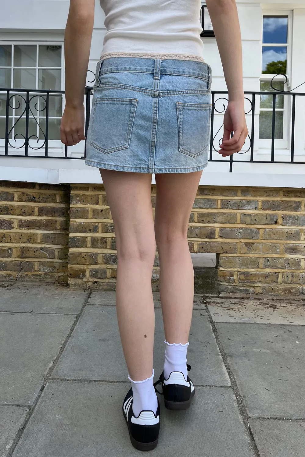 Malia Denim Mini Skirt