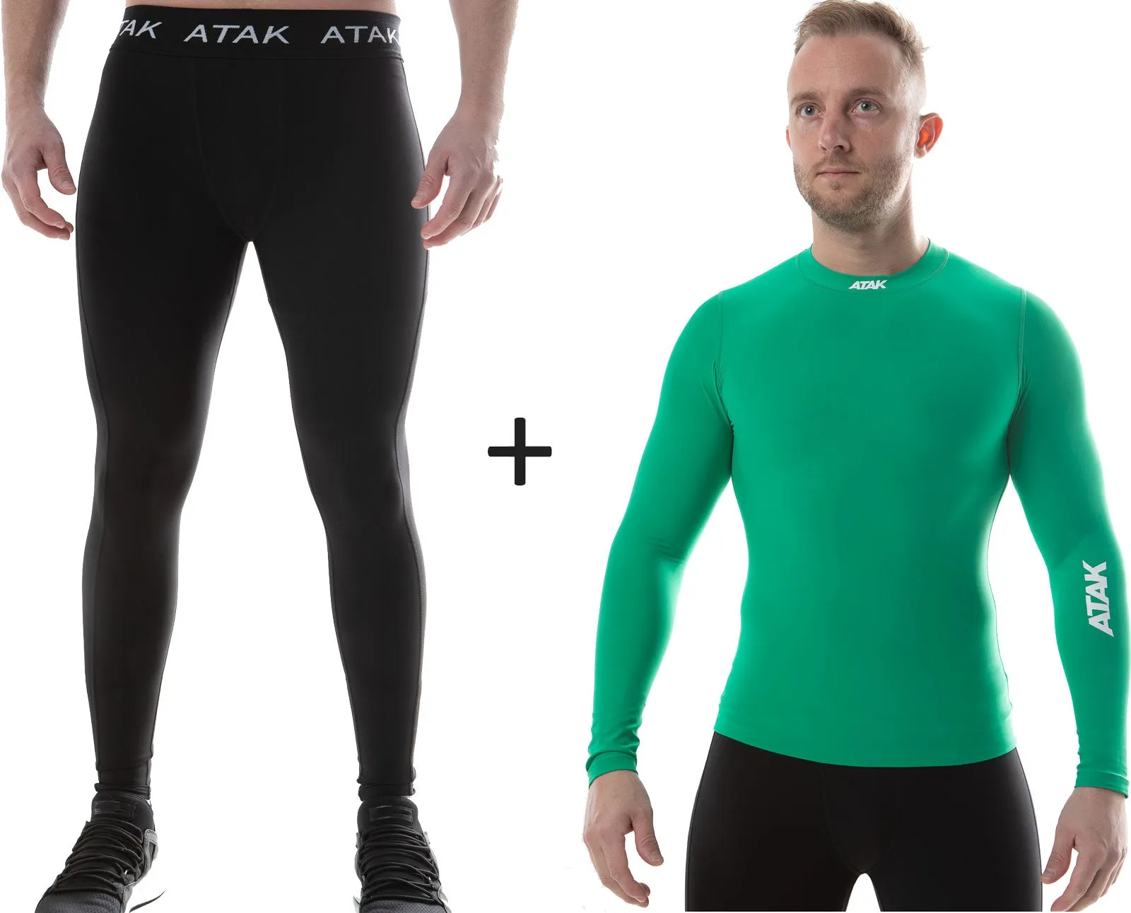 Men's ATAK Sports Compression Thermal Base Layer COMBO