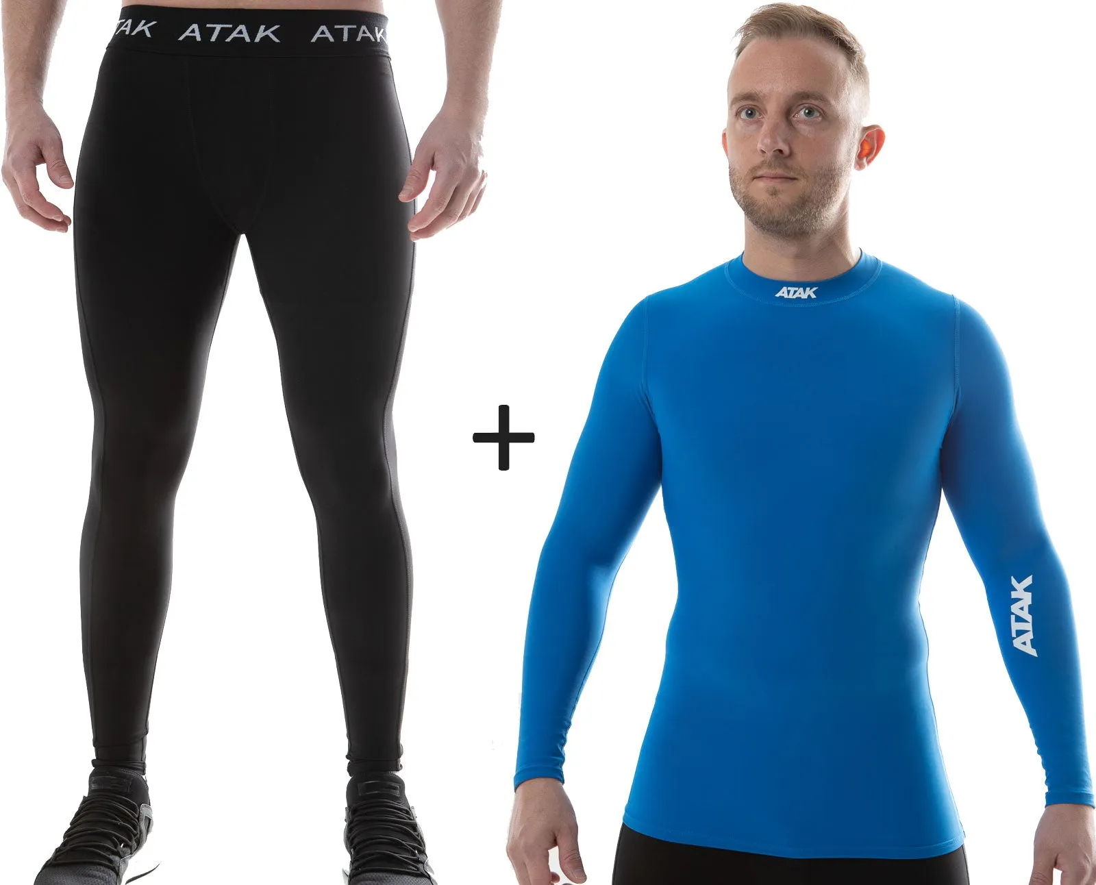 Men's ATAK Sports Compression Thermal Base Layer COMBO