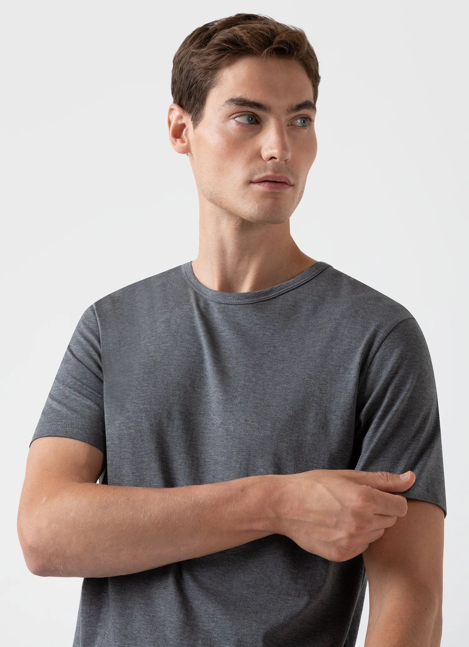 Men's Classic T-shirt in Charcoal Melange