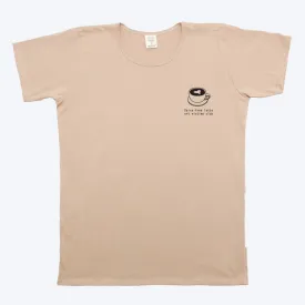 Men's Organic T-shirt - Sad Latte Art