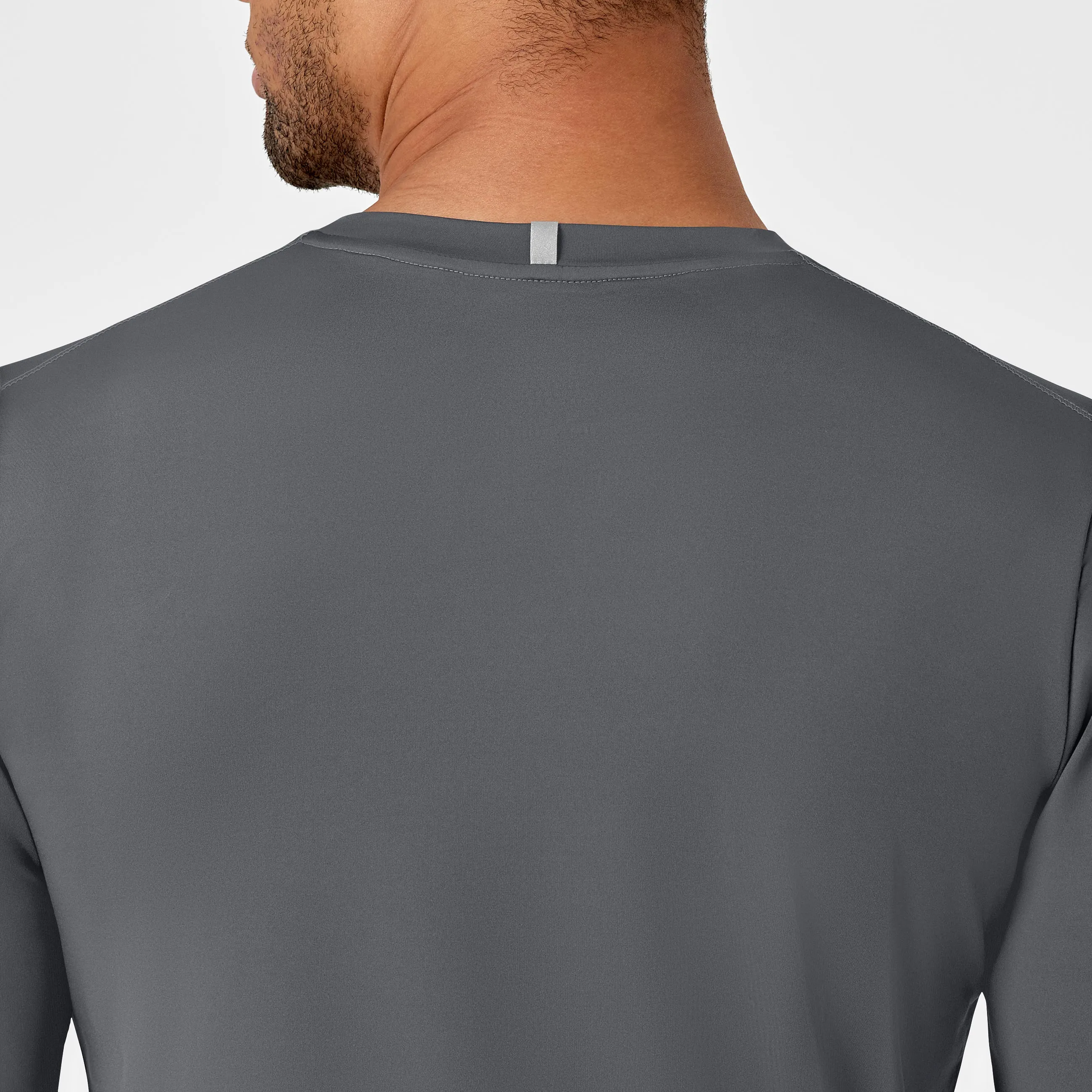 Men's Performance Long Sleeve Tee - Pewter