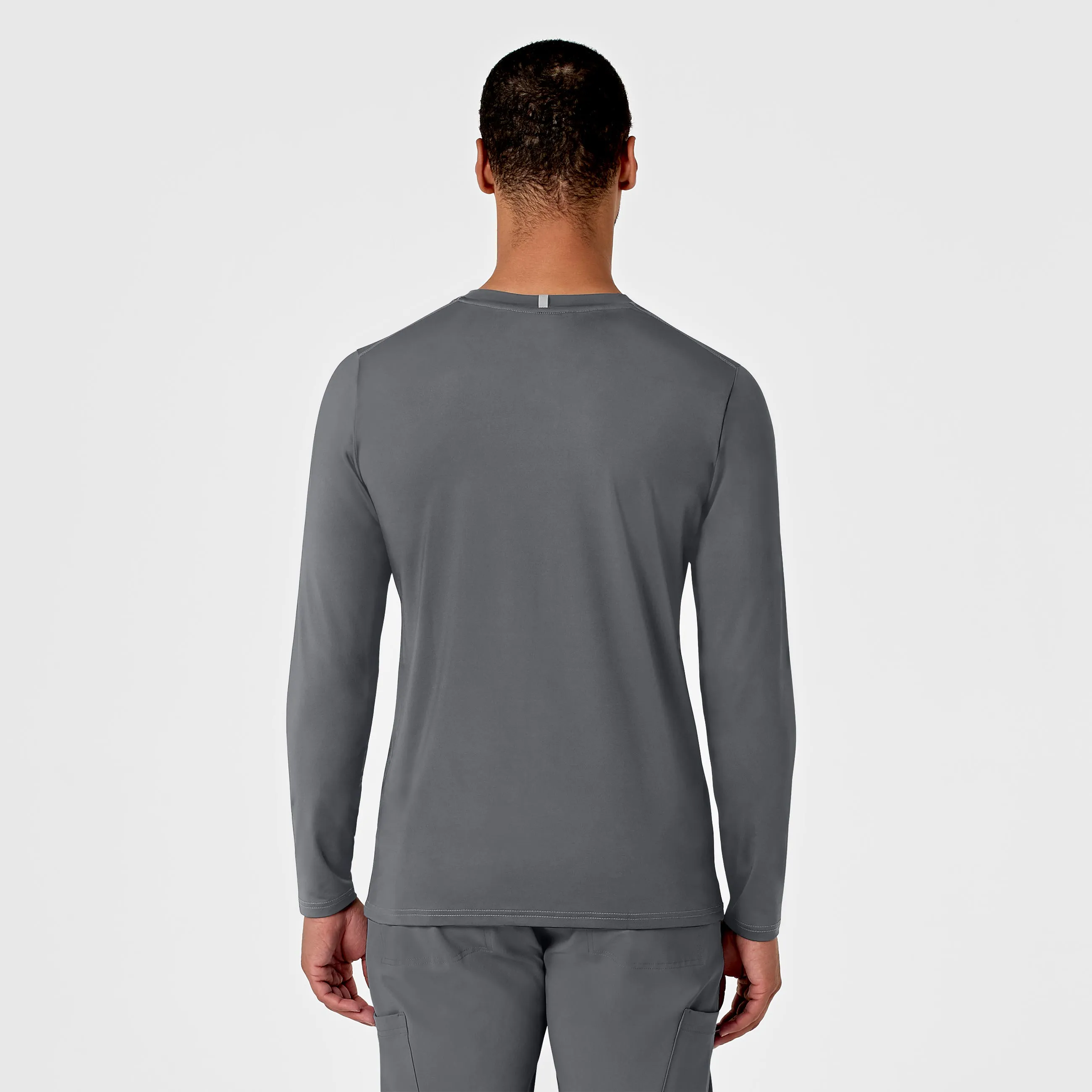 Men's Performance Long Sleeve Tee - Pewter