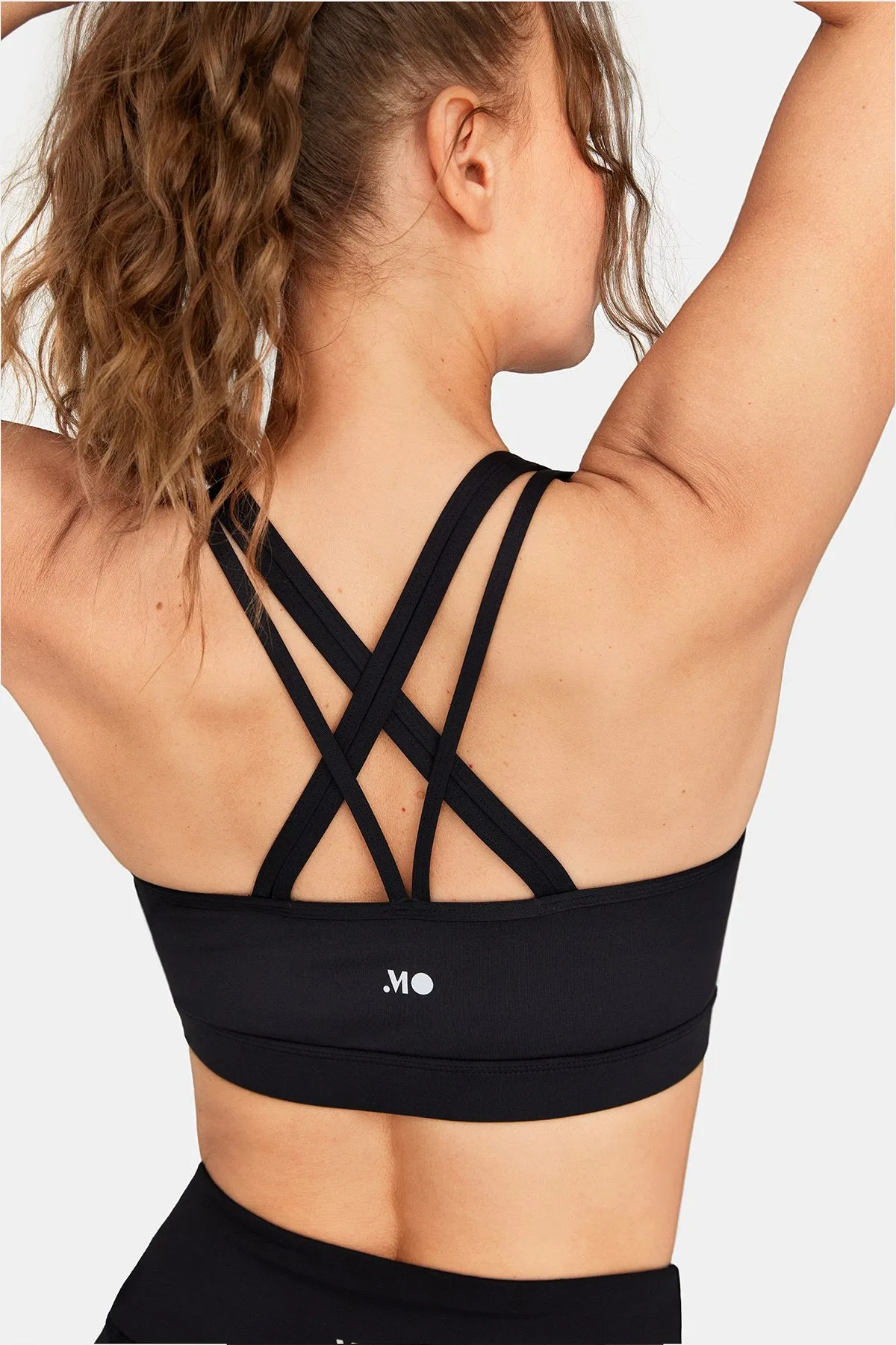 Mesh-Front Sports Bra