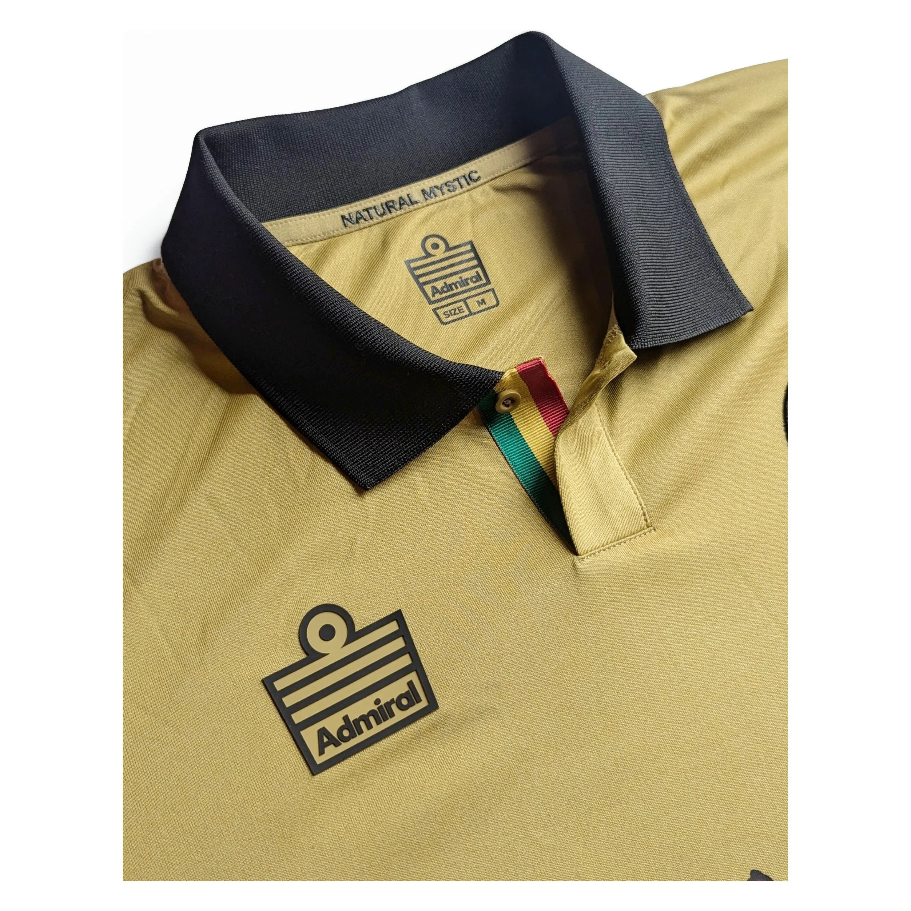 Modfather Clothing x Bob Marley x Admiral - The Natural Mystic Gold Exodus Limited Edition - Football Shirt