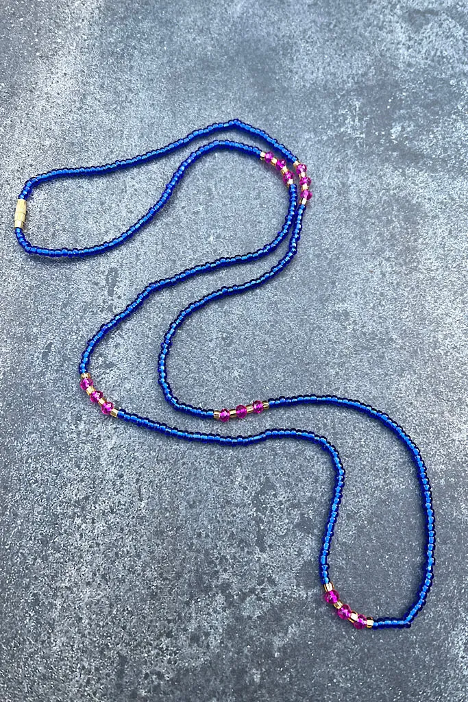 Odyssey Blue Clasp Waist Beads