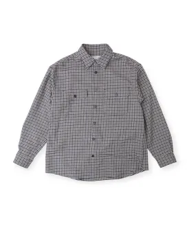 ORIGINAL CHECK L/S WORK SHIRTS "NAVY"