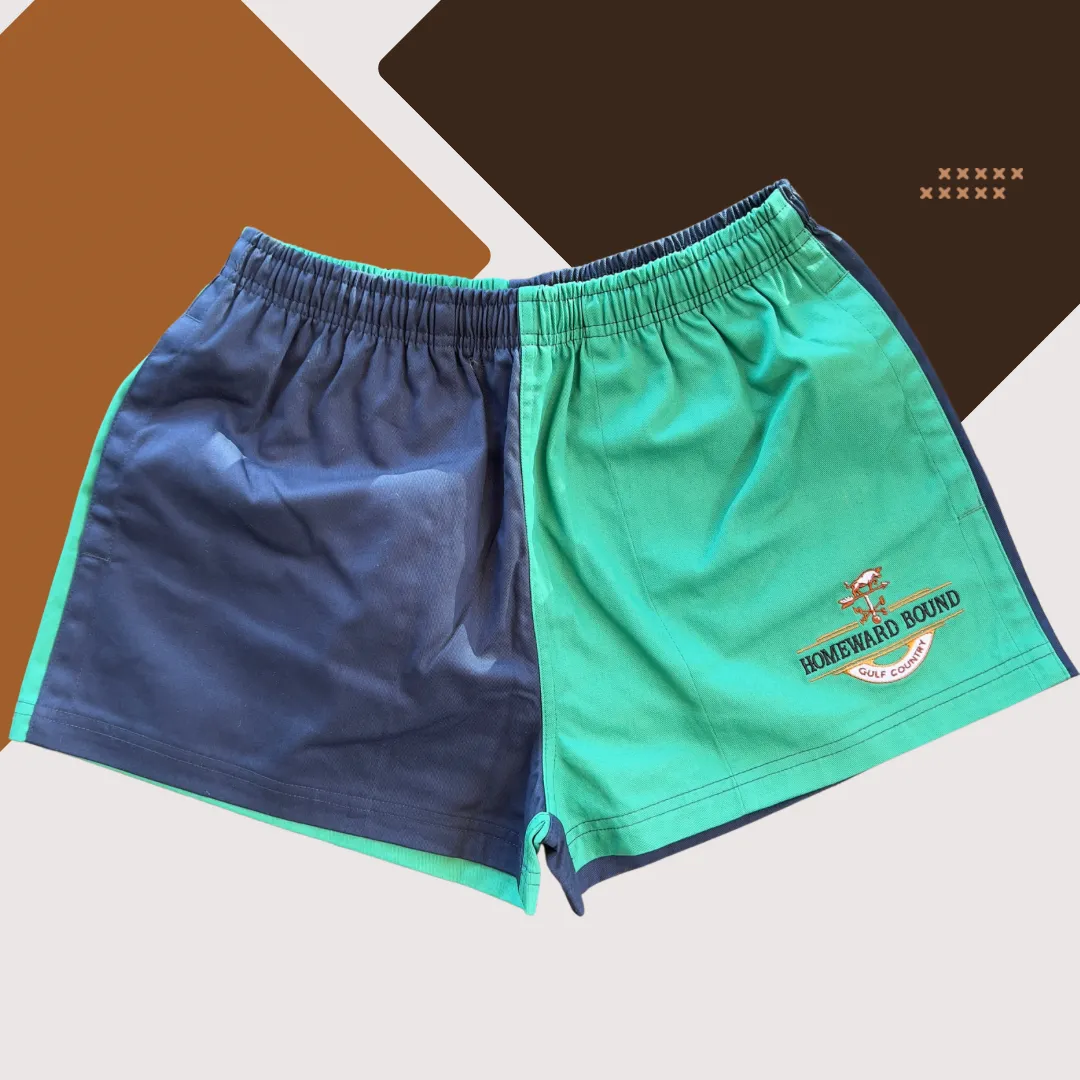 Original HBGC Rugby Shorts Navy/Green