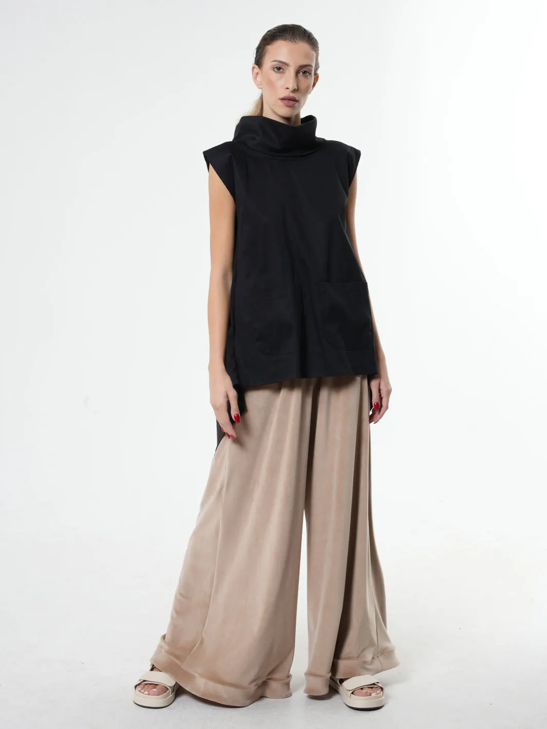 Oversize Asymmetric Tunic