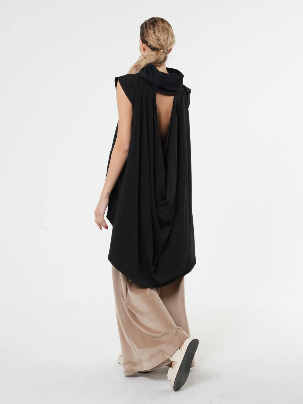 Oversize Asymmetric Tunic