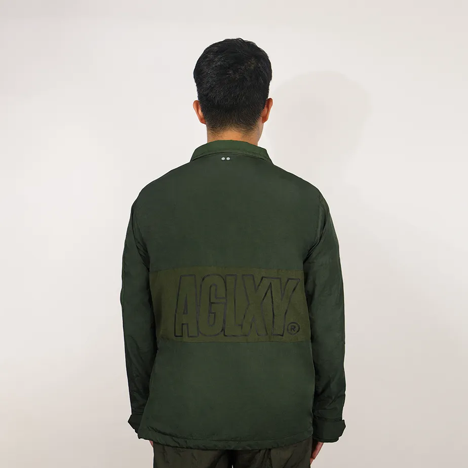 R&E Unit Half Zip Jacket 018 - Olive