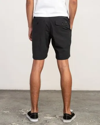 RVCA ALL TIME COASTAL SOLID MEN'S HYBRID SHORT