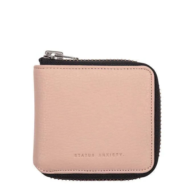 Status Anxiety Triple Threat Wallet Dusky Pink