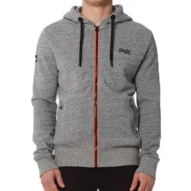 Superdry Men's Urban Flash Zip Hoody - Urban Grey Grit