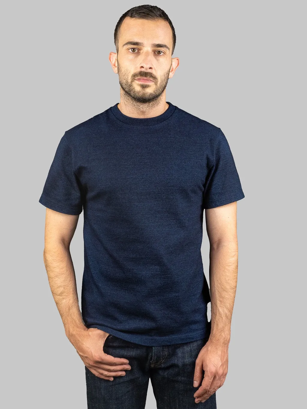 Tanuki HSS Heavy Shinkai Indigo T-Shirt